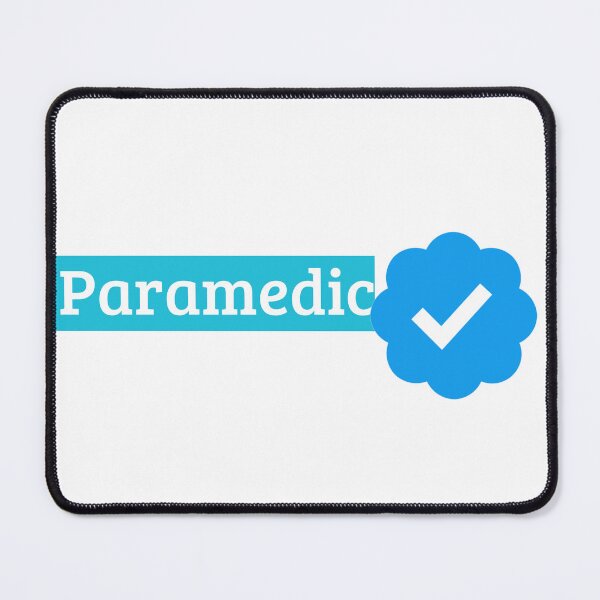 Item preview, Verified Paramedic Check Mark (Transparent) designed and sold by BEMLLC.