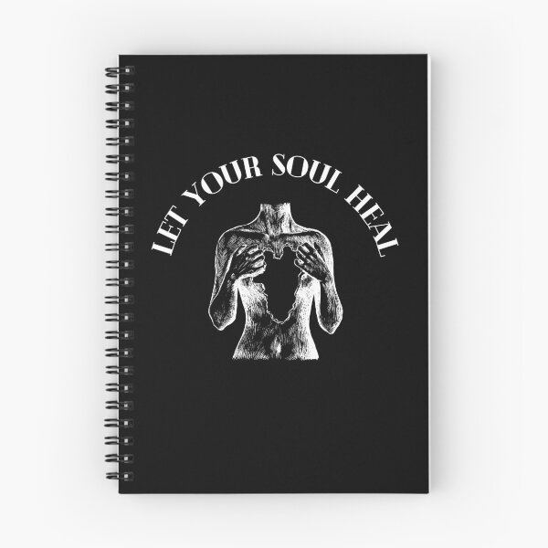 Item preview, Let Your Soul Heal - Mental Health and Happiness Quotes designed and sold by ethanzakicab.