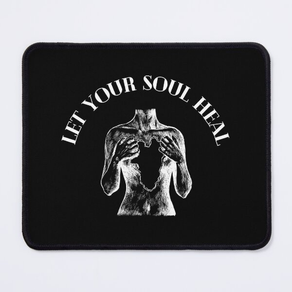 Item preview, Let Your Soul Heal - Mental Health and Happiness Quotes designed and sold by ethanzakicab.