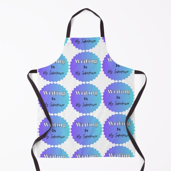 Item preview, Writing Is My Superpower. Purple and Teal Gradient. designed and sold by Susan-Marie220.