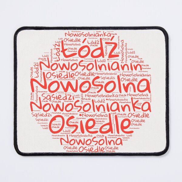 Item preview, Osiedle Nowosolna Łódź Red Octagon 1 designed and sold by Nowosolnianka.