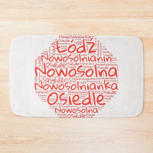 Item preview, Osiedle Nowosolna Łódź Red Octagon 1 designed and sold by Nowosolnianka.