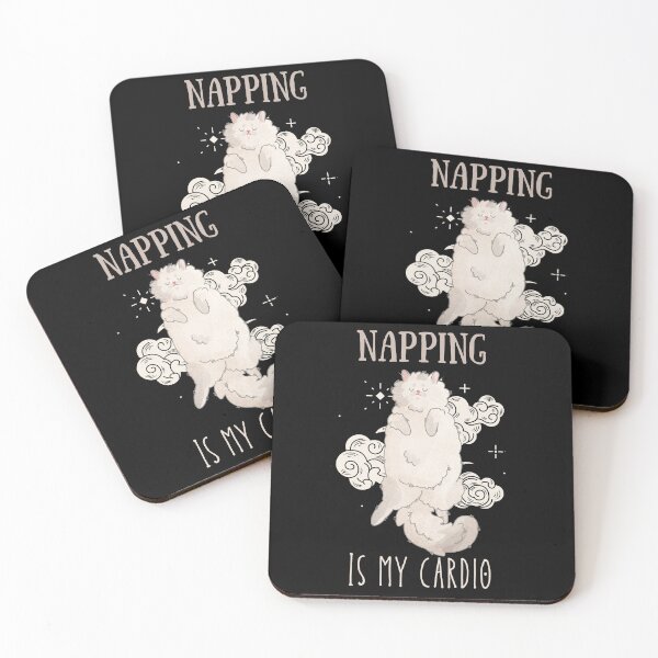 Item preview, Napping is my cardio - Persian Cat - Gifts for cat lovers designed and sold by FelineEmporium.