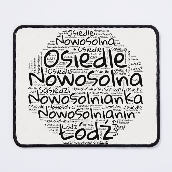 Item preview,  Osiedle Nowosolna Łódź Black Octagon 2 designed and sold by Nowosolnianka.
