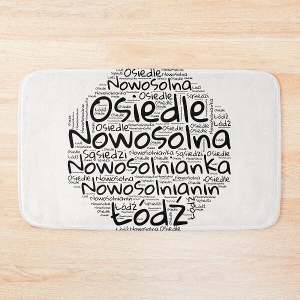 Item preview,  Osiedle Nowosolna Łódź Black Octagon 2 designed and sold by Nowosolnianka.
