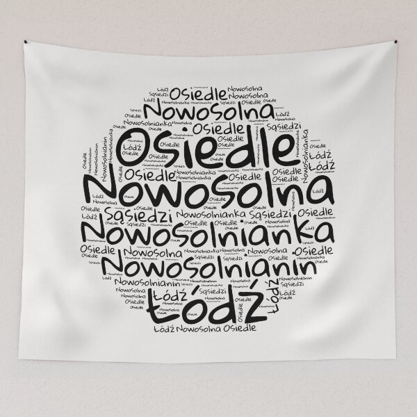 Item preview,  Osiedle Nowosolna Łódź Black Octagon 2 designed and sold by Nowosolnianka.