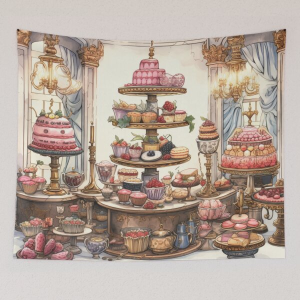 Item preview, Victorian Fantastical Culinary Delight Desserts Table Victorian Inspired Art  designed and sold by CDC40.