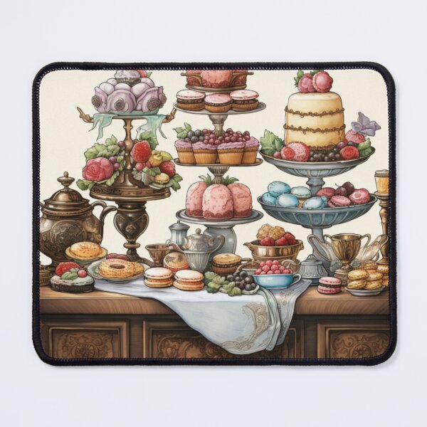 Item preview, Victorian Fantastical Culinary Delight Desserts Table Victorian Inspired Art designed and sold by CDC40.