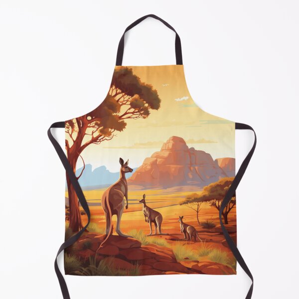Item preview, A Vintage Travel Illustration of the Northern Territory - Australia designed and sold by GoodOldVintage.