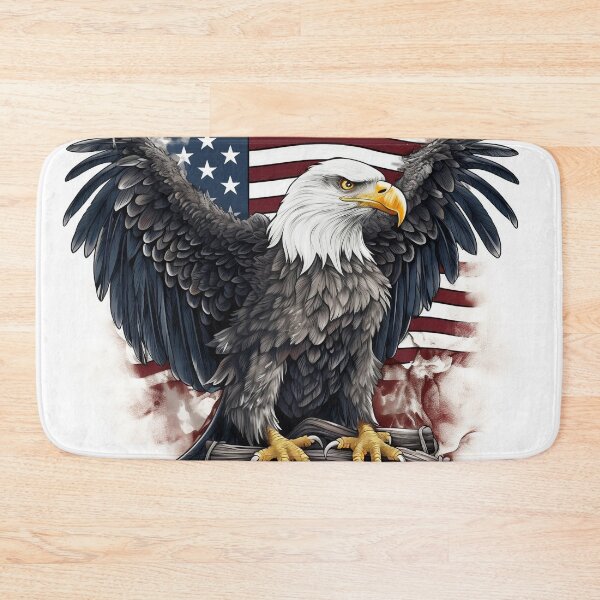 Item preview, patriotic american flag print designed and sold by dcrc.