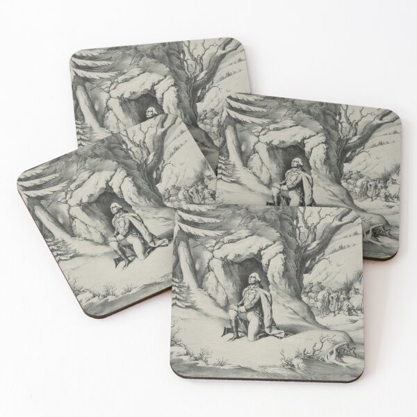 Item preview, STK501657A-General George Washington praying in the snow designed and sold by StocktrekImages.