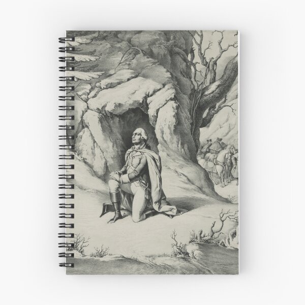 Item preview, STK501657A-General George Washington praying in the snow designed and sold by StocktrekImages.