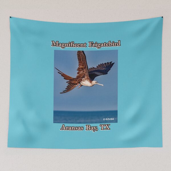 Item preview, For The Bird Lover In You: Magnificent Frigatebird ~ Aransas Bay, Texas designed and sold by MoreEZUSA-Here.