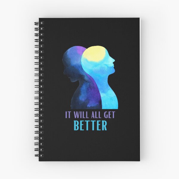Item preview, It Will All Get Better - Mental Health and Happiness Quotes designed and sold by ethanzakicab.