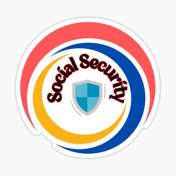 Item preview, Social Security USA Logo  designed and sold by Sixcom.