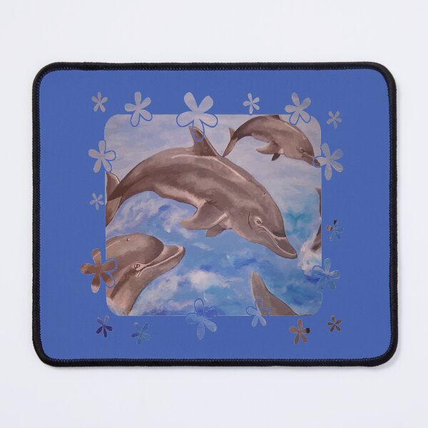 Item preview, A Pod of Playful Jumping Dolphins Vector designed and sold by taiche.