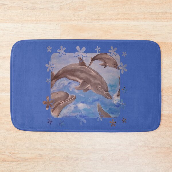 Item preview, A Pod of Playful Jumping Dolphins Vector designed and sold by taiche.