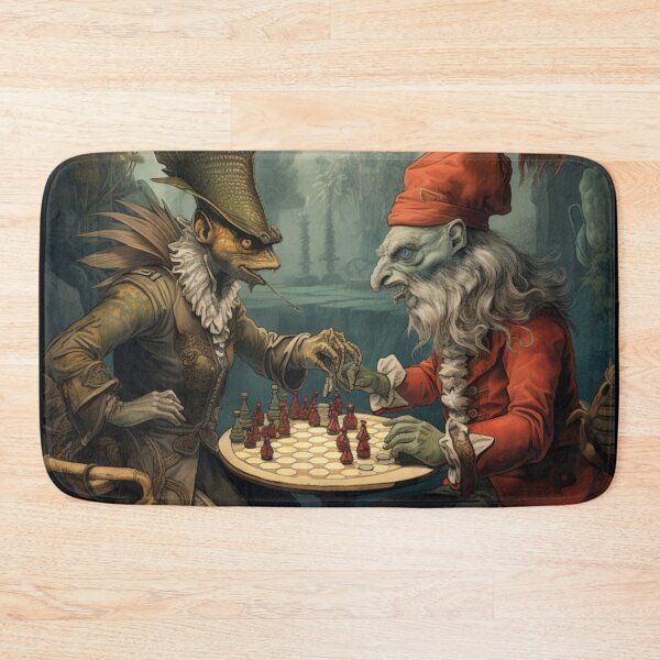 Item preview, Victorian Underwater Fantastical Chess Game Victorian Inspired Art  designed and sold by CDC40.