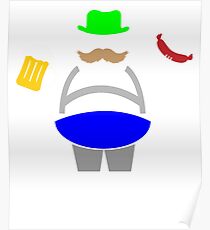 Octoberfest T-shirt Poster