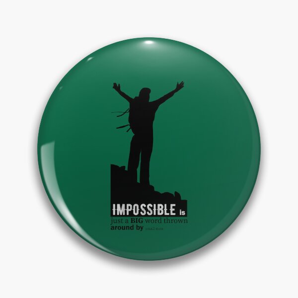 Item preview, IMPOSSIBLE is a BIG word thrown around by small men designed and sold by Billy Wong.