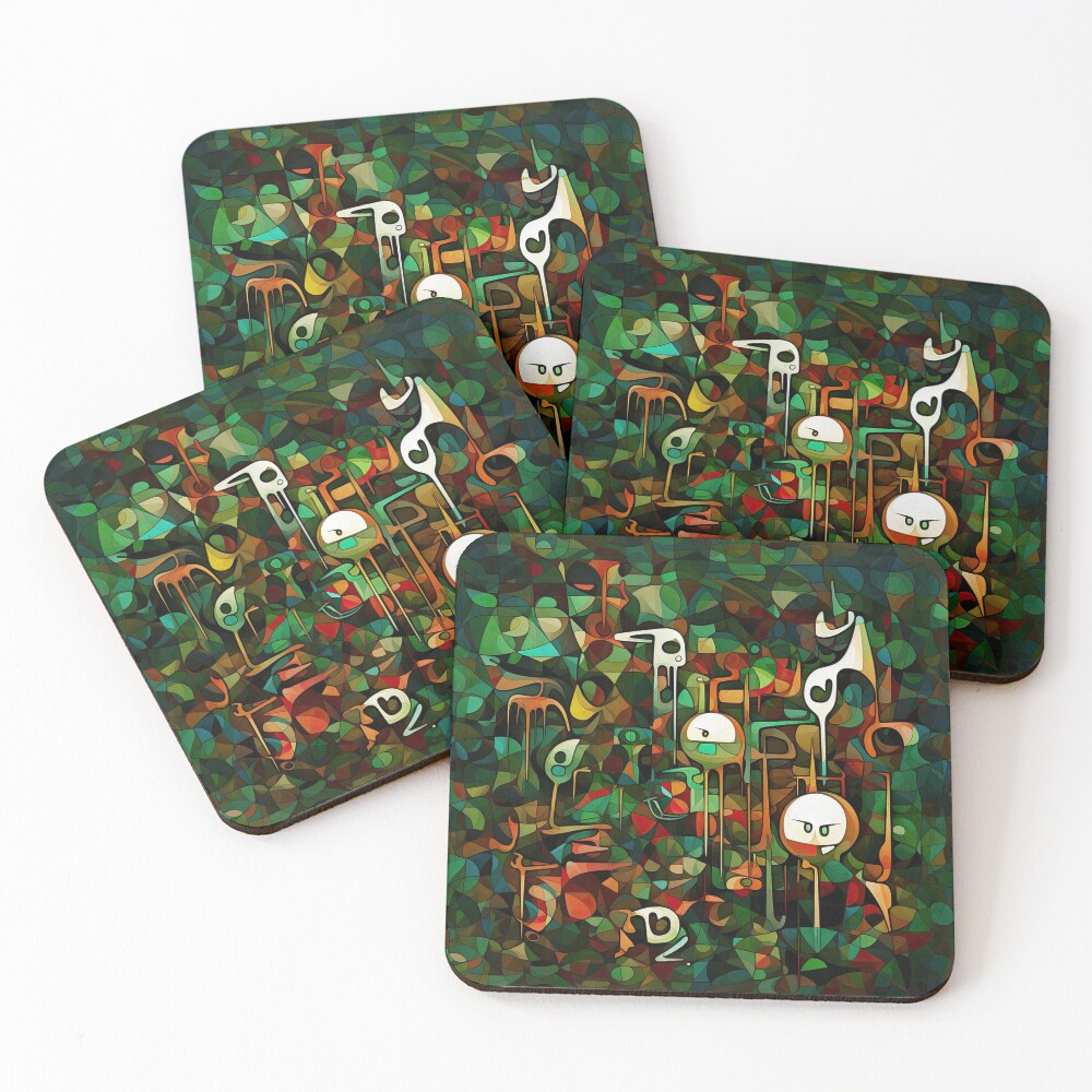 Item preview, Coasters (Set of 4) designed and sold by Ideationing.