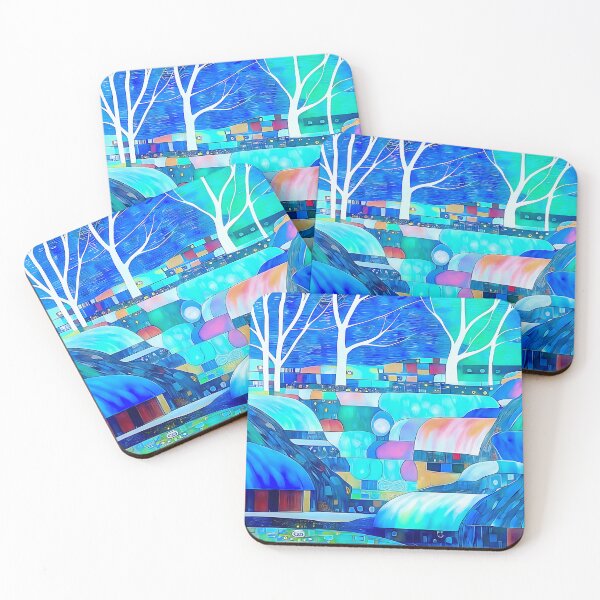 Item preview, Textured Winter Blues  designed and sold by Dana Roper.