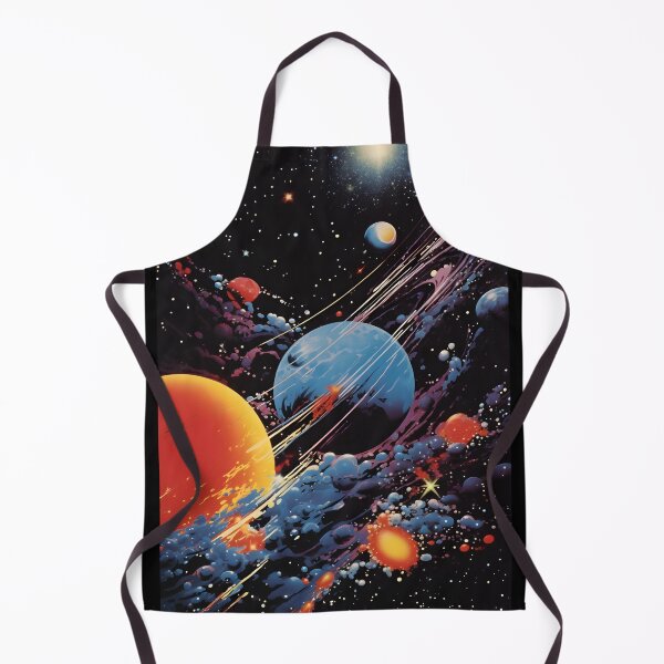 Item preview, Abstract Cosmic Landscape, Planets and Shining Stars designed and sold by Je-we.