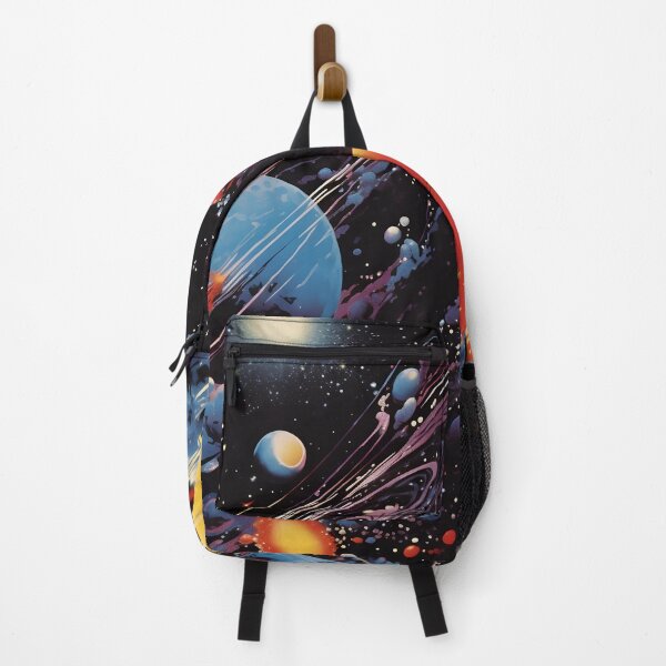 Item preview, Abstract Cosmic Landscape, Planets and Shining Stars designed and sold by Je-we.