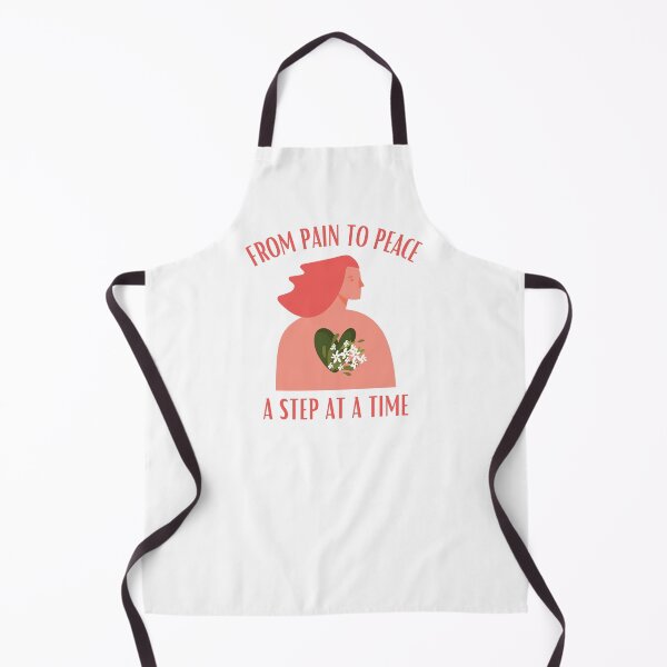 Item preview, From Pain To Peace A Step At A Time - Mental Health and Happiness Quotes designed and sold by ethanzakicab.