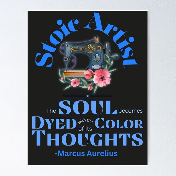Item preview, Stoic Artist: The Fabric Arts (Dark Version) designed and sold by Staibshine.