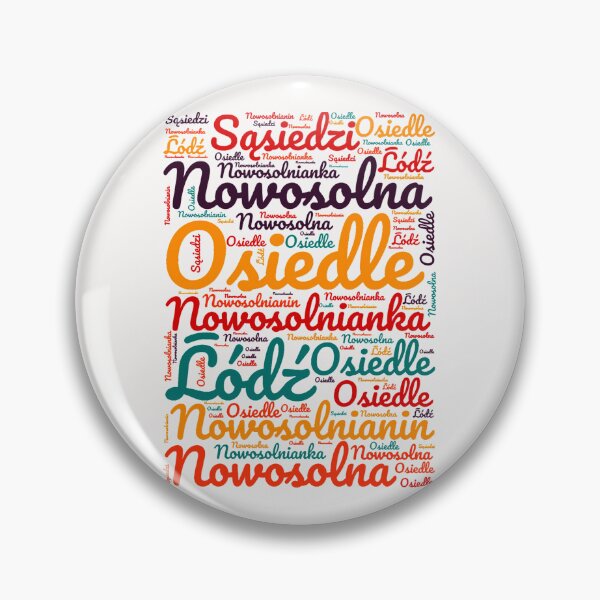 Item preview, Osiedle Nowosolna Łódź Full Color Rectangle designed and sold by Nowosolnianka.