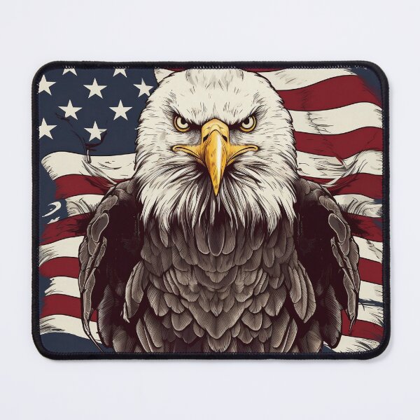 Item preview, patriotic american flag print designed and sold by dcrc.