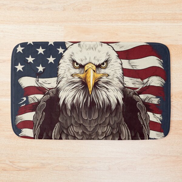 Item preview, patriotic american flag print designed and sold by dcrc.