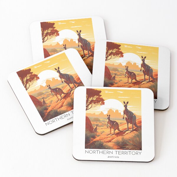 Item preview, A Vintage Travel Illustration of the Northern Territory - Australia  designed and sold by GoodOldVintage.