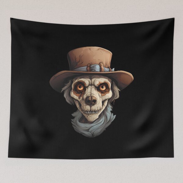 Item preview, Halloween Hound: Spooky Canine Charm designed and sold by hamishby.