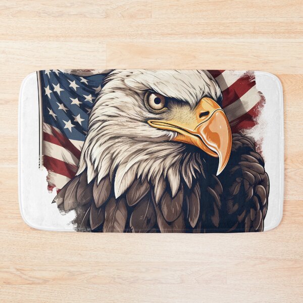 Item preview, patriotic american flag print designed and sold by dcrc.