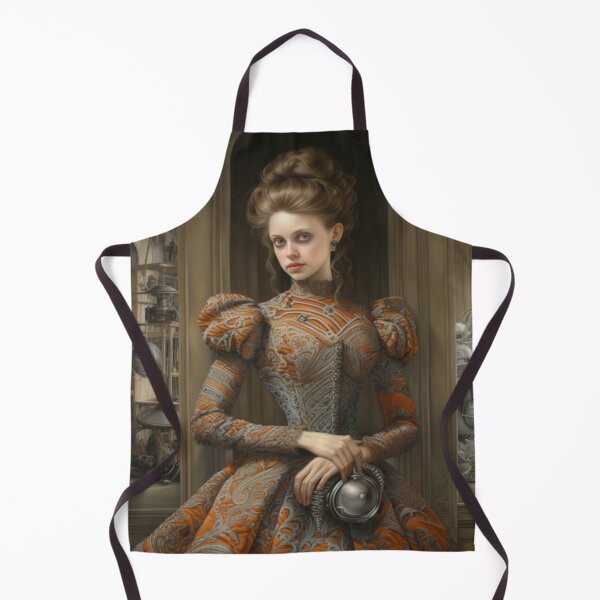 Item preview, Victorian Woman In A Museum And Gallery Victorian Inspired Art designed and sold by CDC40.