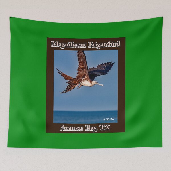 Item preview, The Perfect Gift For A Bird Lover: Magnificent Frigatebird, Aransas Bay, Texas designed and sold by MoreEZUSA-Here.