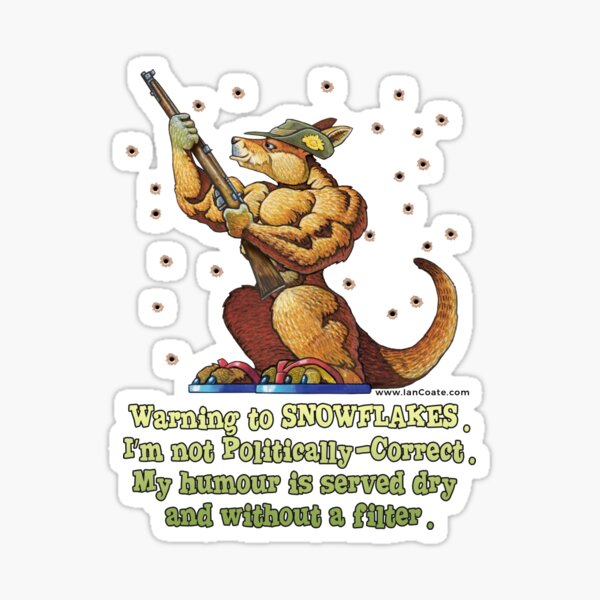 Not Poltically Correct Sticker