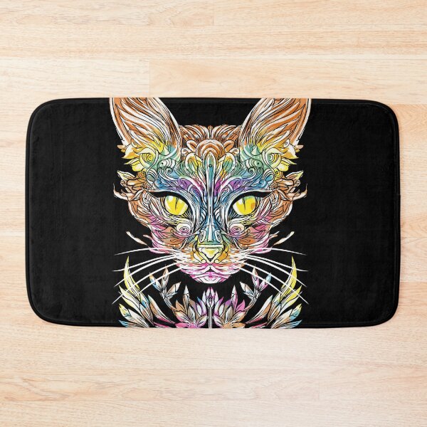 Item preview, Ornamental cat designed and sold by kharma zero.