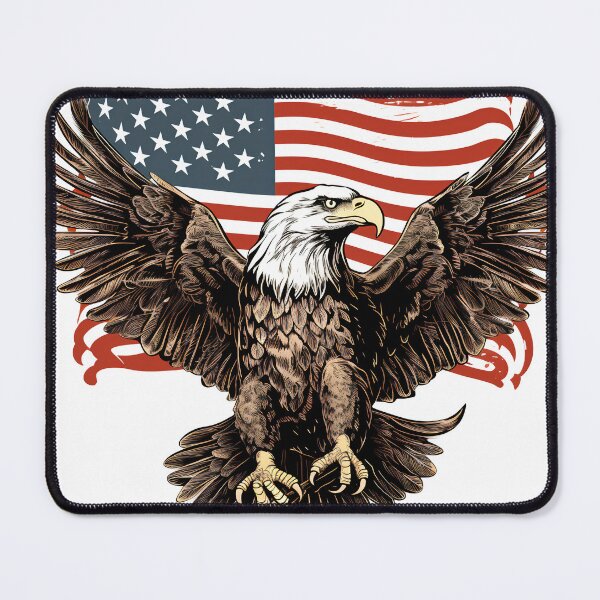 Item preview, patriotic american flag print designed and sold by dcrc.