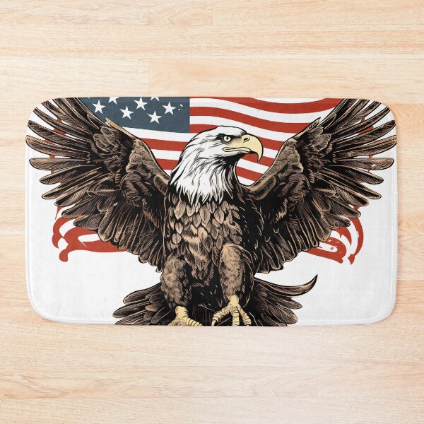 Item preview, patriotic american flag print designed and sold by dcrc.