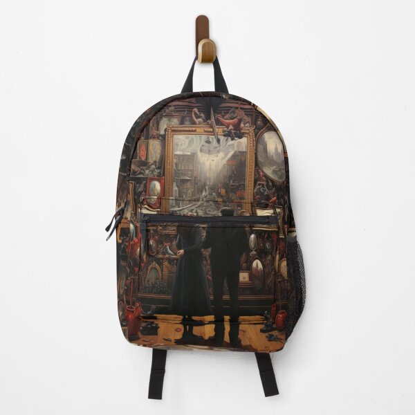 Item preview, Victorian Man And Woman In A Museum And Gallery Victorian Inspired Art designed and sold by CDC40.