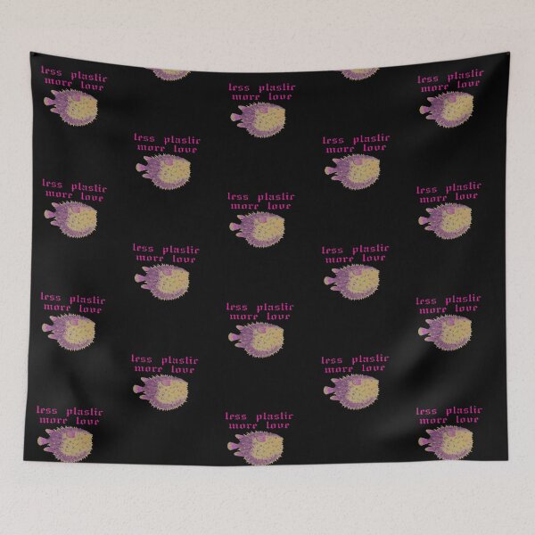 Item preview, less plastic more love designed and sold by Markflow.