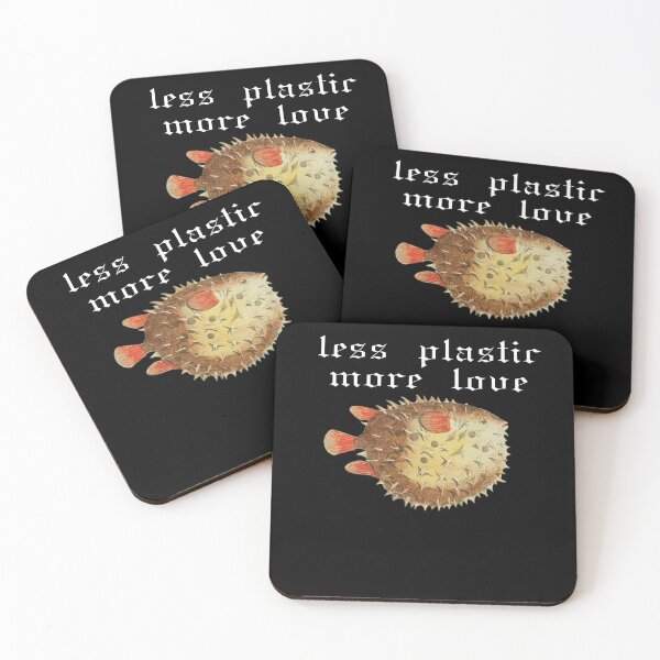 Item preview, less plastic more love designed and sold by Markflow.