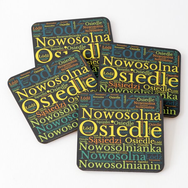 Item preview, Osiedle Nowosolna Łódź Full Color Square 1 designed and sold by Nowosolnianka.