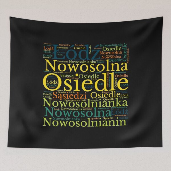 Item preview, Osiedle Nowosolna Łódź Full Color Square 1 designed and sold by Nowosolnianka.