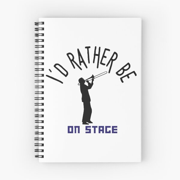 Item preview, I´d rather be on music stage, trombonist.  designed and sold by LindaLG.