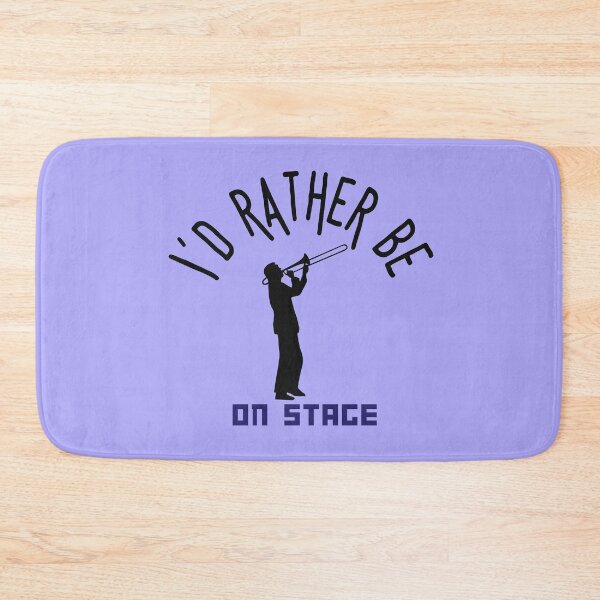 Item preview, I´d rather be on music stage, trombonist.  designed and sold by LindaLG.
