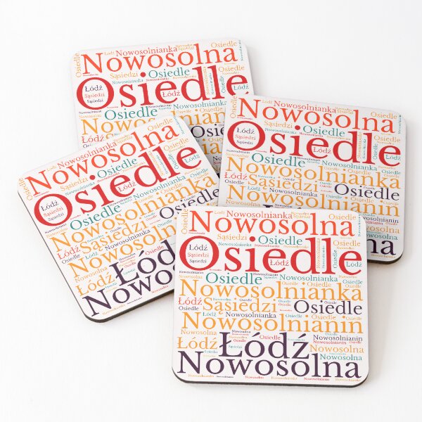 Item preview, Osiedle Nowosolna Łódź Full Color Square 2 designed and sold by Nowosolnianka.